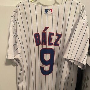Youth Large Baez Cubs Jersey